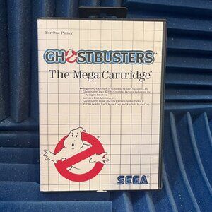 RARE Sega Master System Ghostbusters, complete in box, good shape, not tested